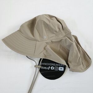 Lululemon All Sport Wide Brim Hat SHOK Sheer Oak Adult Size S/M